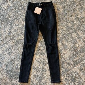 Kittenish Jessie James Decker brand new black skinny pants size XS